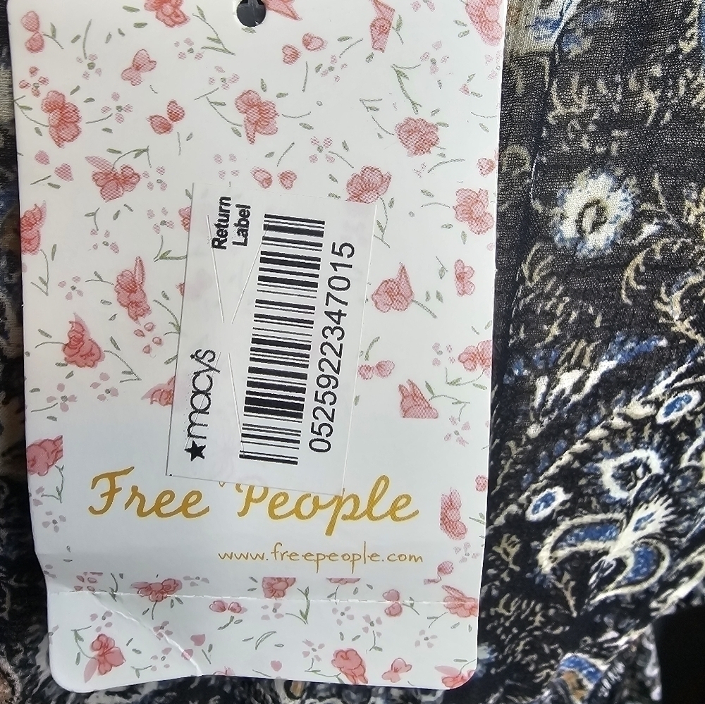 NWT Free People Lolita top peasant blouse size small - Picture 6 of 6